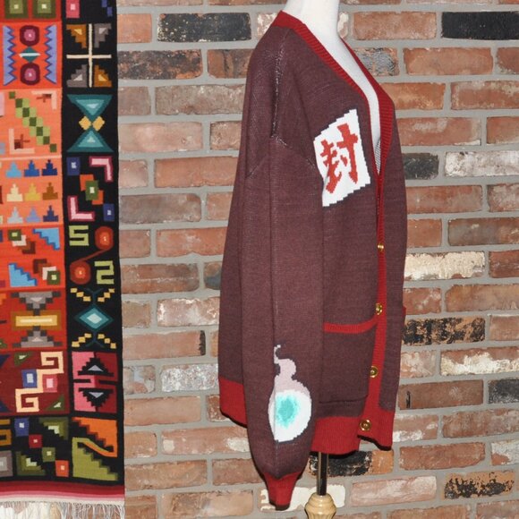 Rare Steady Hands Toilet Bound Hanako Kun Button Up Cardigan Sweater Unisex XXL - Picture 3 of 7